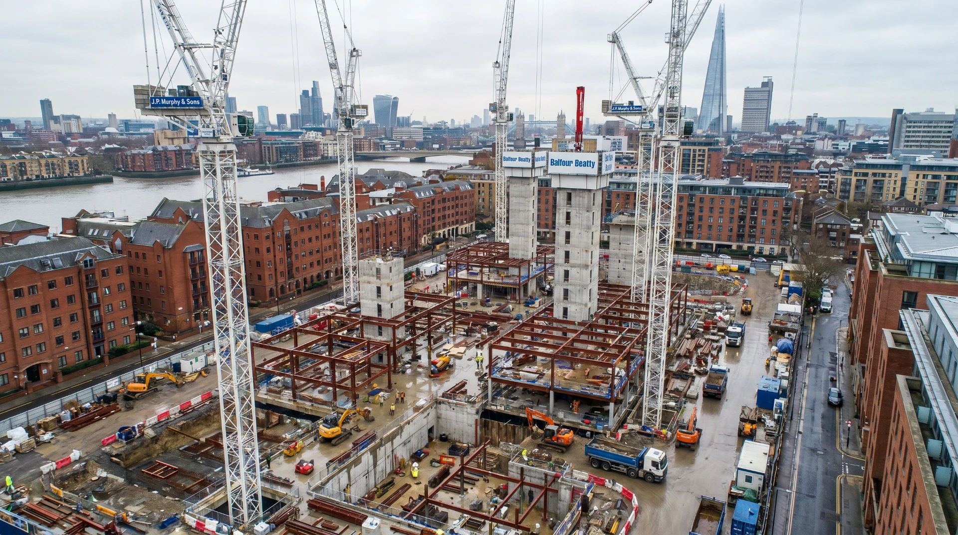 Secure Access Construction Labour Hire Aerial View