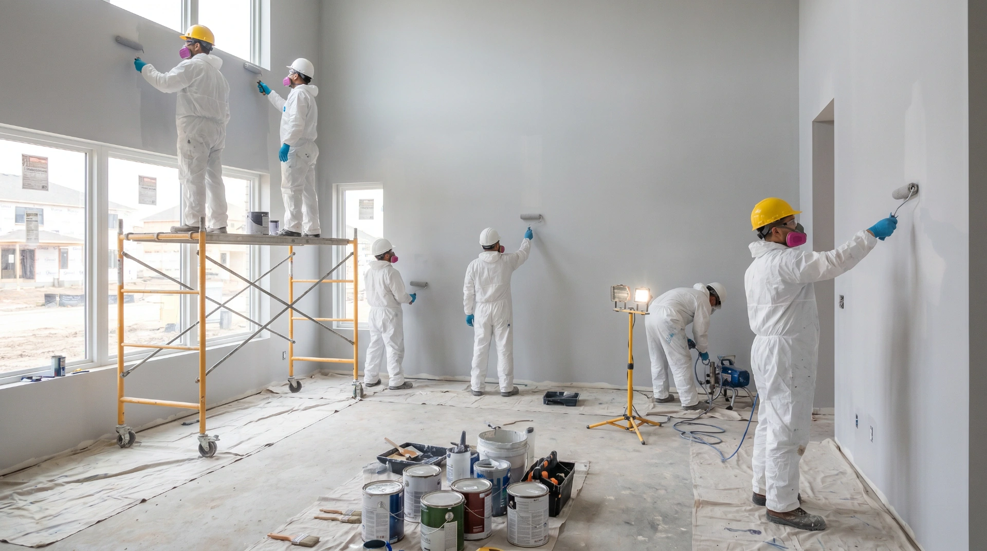 Secure Access Contruction Labour Hire Painter